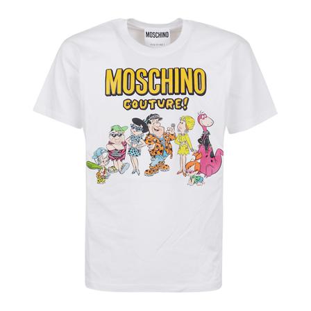 Moschino T-Shirts Hvid, Herre