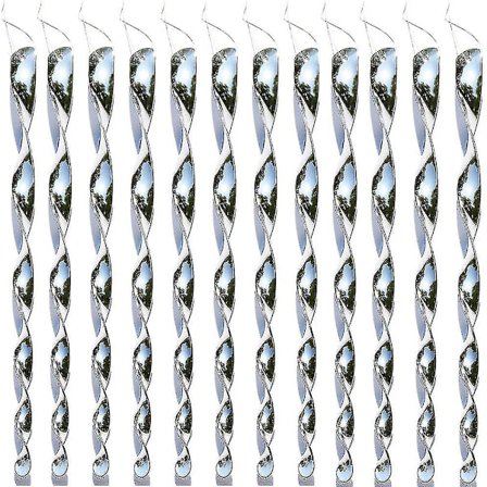 12 stk. Reflekterende Vindspiral Fugleskræmmer Reflekterende Fugleafviser