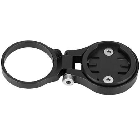 Cykel Justerbar Stem Mount Hållare för Garmin Edge 1000 820 810 520 Dator GPS (svart)
