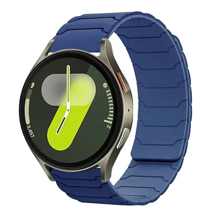 20mm 22mm 18mm Silikon Magnetisk Loop armband kompatibelt Samsung Galaxy klocka 7/6/5 active 2 amazfit armband HUAWEI klocka GT 2e 3 band