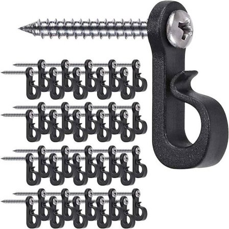 40-pakning julelyskroker med Phillips-skruer for G