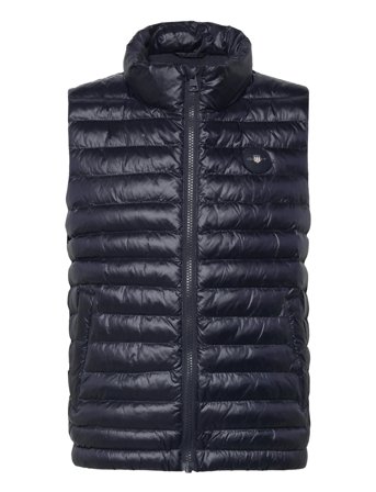 GANT Shiny Light Padded Vest - Navy - 134-140