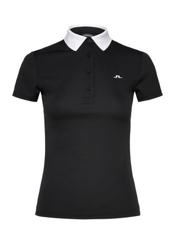 Cassie Polo Sport Women Sport Clothing Sports Tops & T-shirts Sport Polos Black J. Lindeberg