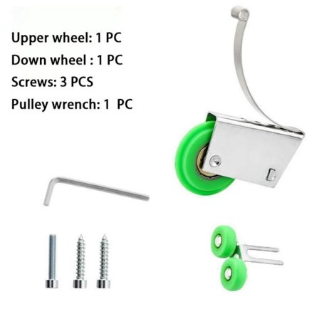 4ST Dørrullere Skjulte Dørhjul STIL 1 STIL