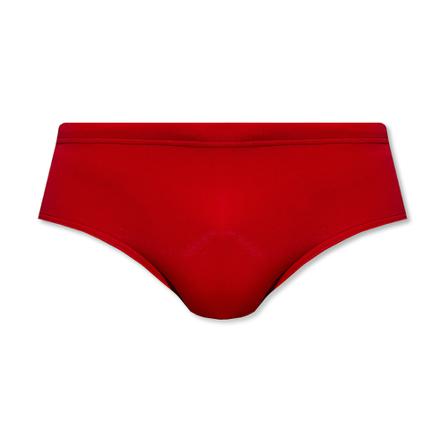Dsquared2 Swim briefs with logo Rød, Herre Badeshorts, Størrelse: 2XL