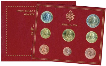 Vatikanet - Møntsæt 2008