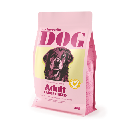 My favourite DOG - Kylling til hund av stor rase 3 kg - Hund - Hundefôr & hundemat - Tørrfôr for hund - ZOO.no