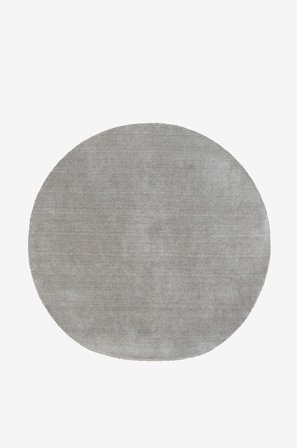 Venture Home - Matta Uno, rund - Grå - Lugg & ryamattor - 200 - Från Homeroom
