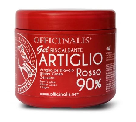 Officinalis Artiglio Rosso 90% Gel Riscaldante Per Cavalli 500ml