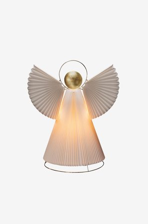 Konstsmide - Dekoration pappersängel 54 cm - Vit - Dekorativ julbelysning - Från Homeroom