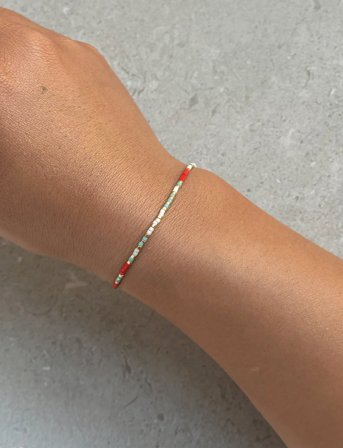 Syster P Code Bracelet Gold - Multi/patterned - ONE SIZE