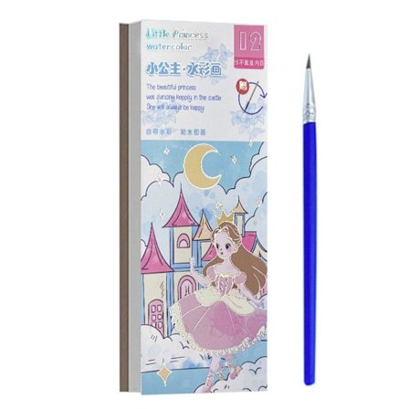 2 STK Pocket Akvarel Malebog Graffiti Billedbog 03 03