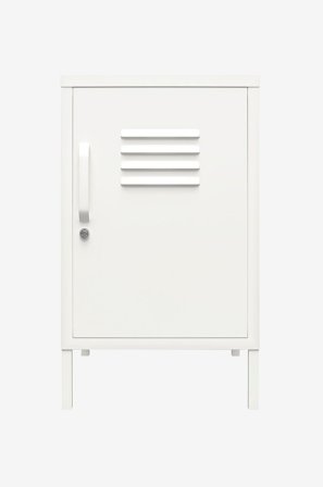 Dorel Home - Sidebord Mission District Metal Locker - Hvit - Skjenker & sideboards - Fra Homeroom