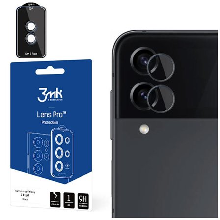 Samsung Galaxy Z Flip4 - 3mk Lens Protection Pro svart