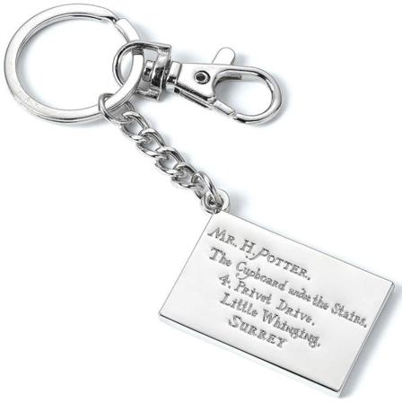 Harry Potter Brev Charm Nøglering One Size Sølv Sølv One Size IC