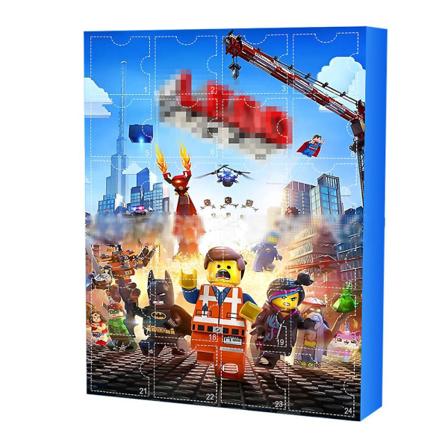 2023 Jule Cartoon Figurer Dukke Legetøj Adventskalender, Jul 24 Dage Nedtælling Overraskelse Blind Box Festlig Gi