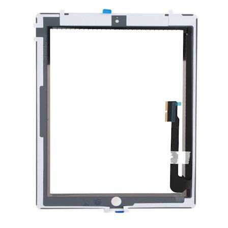 Tablet Digitizer Skärm Härdat Glas Ersättning för IOS 3 4 DIY Touch Screen