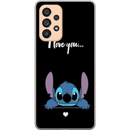 Samsung Galaxy A53 5G Gennemsigtig cover Stitch Jeg Elsker Dig