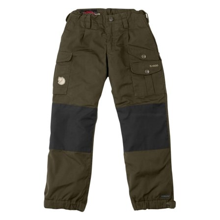 Fjällräven Kid's Vidda Padded Trousers Children hiking trousers Green 122