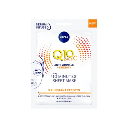 Nivea Q10 Energy Anti-rughe Maschera Viso in Tessuto Per La Cura