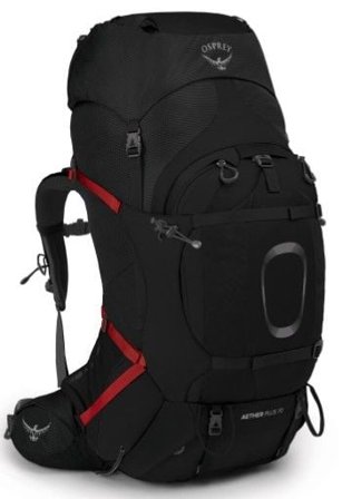 Osprey Aether Plus 70L Black