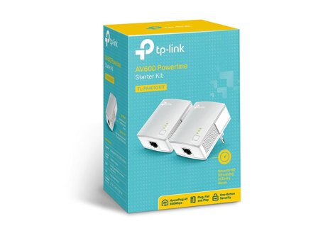 TP-Link TL-PA4010KIT - Bro - HomePlug AV (HPAV) - veggpluggbar (en pakke 2)
