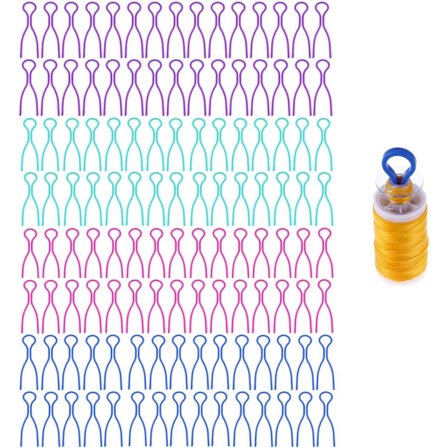 120-pack Spolehållare för symaskin - 30 x 4 Färger, ZQKLA