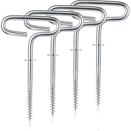 Isfiskely Teltanker Isfiskebrakke Anker Utendørs Camping Telt Karbonstål Tilbehør