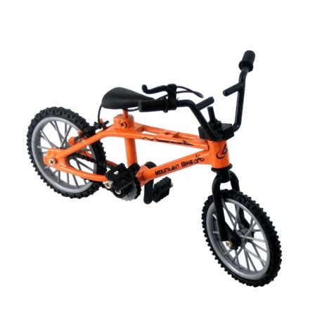 Mini Finger Bmx Fan Toy, Alloy Functional Bike Orange (1kpl, oranssi)