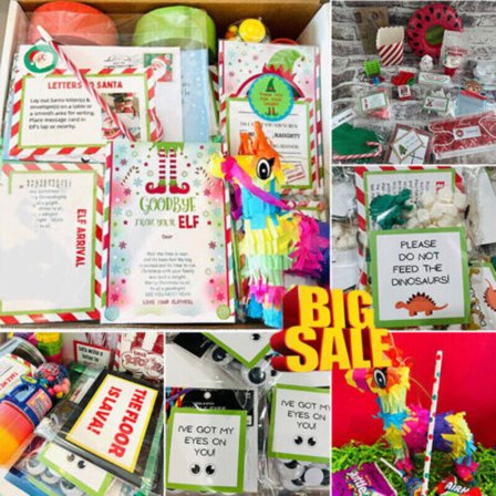 2022 Elf Kit 24 Days Of Christmas Elf Countdown Kids Gift