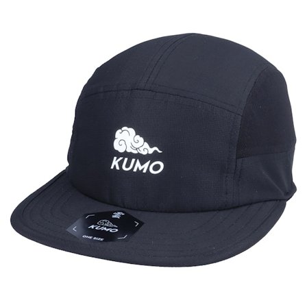 Kumo - Svart 5panel Caps - Logo White Cloudfit Black 5-Panel @ Hatstore
