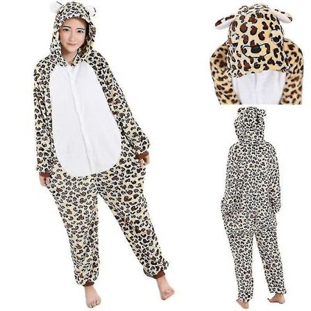 Unisex Voksen Kigurumi Dyrekarakter Kostyme Onesie Pyjamas Onepiece