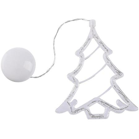 Julgran Fönster Hängande Fairy String Ljus Dekoration Tree