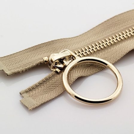 Metallinen Vetoketju Takki Pitkät Vetoketjut KHAKI 90CM khaki 90cm