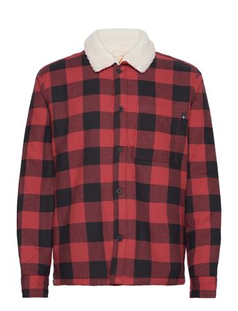 Buffalo Overshirt Overshirts Rød Timberland*Betinget Tilbud