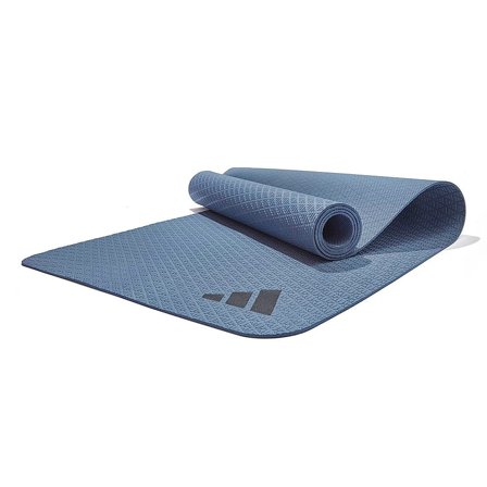 Adidas Yogamåtte Blå 4 mm, Sport & Velvære, Yogaudstyr, Yogamåtter