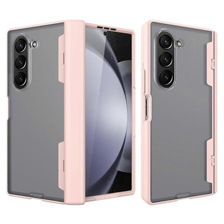 Samsung Galaxy Z Fold6 5G -kotelo: Silkinpehmeä, magneettisella jousisaranalla varustettu PC-puhelinkuori näytönsuojakalvolla