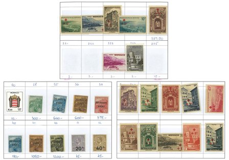 Monaco - 1 Udvalgshæfte - Posfrisk
