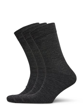 Egtved Egtved Twin Socks 3-Pack - Grey - 40-45