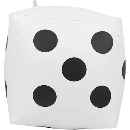 Gigantiske oppblåsbare terninger Oppblåsbar bassengleke, Bærbar oppblåsbar terning