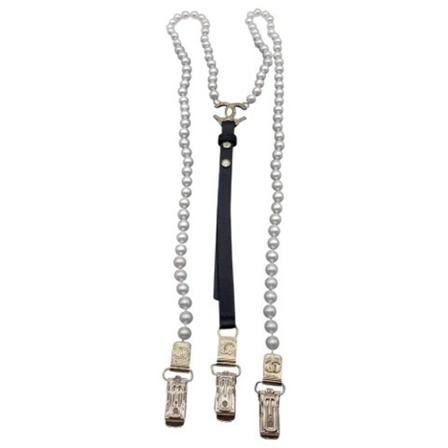 Chanel Vintage, Pre-owned Metal belts Zwart, Dames, Maat:ONE Size