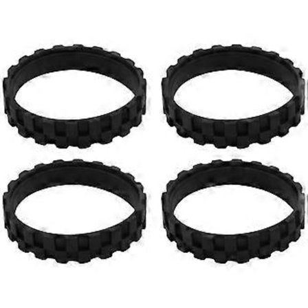 4 stk. dækskind til hjul i serie 500, 600, 700, 800 og 900, skridsikker, fantastisk vedhæftning og nem montering