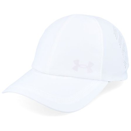 Under Armour - Vit unconstructed Keps - Iso-chill Launch White Dad Cap @ Hatstore