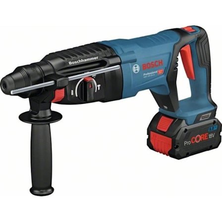 Sladdlös borrhammare BOSCH PROFESSIONAL SDS plus GBH 18V-26 D levereras i soloversion i standardfodral
