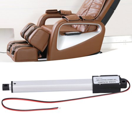 Lineær Aktuator DC 12V 100mm Intern Begrenssbryter Lav Støy Elektrisk Mini Lineær Aktuator for Industri Landbruk 15mm/s-50N