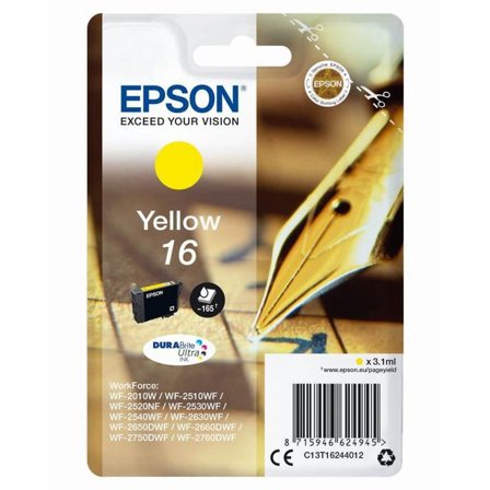 EPSON Bläckpatron C13T16244012 Gul - Lyreco - Toner och bläck - Bläckpatroner - Bläckpatroner Epson