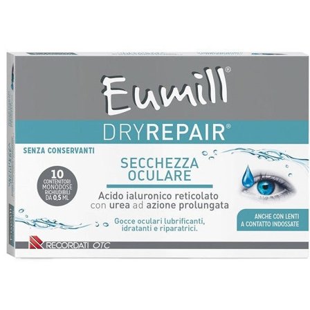 Eumill Dry Repair Gocce Oculari 10 Contenitori Monodose