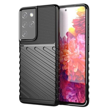 Samsung Galaxy S22 Ultra 5g Thunder Flexible Rugged Slim Skal Svart