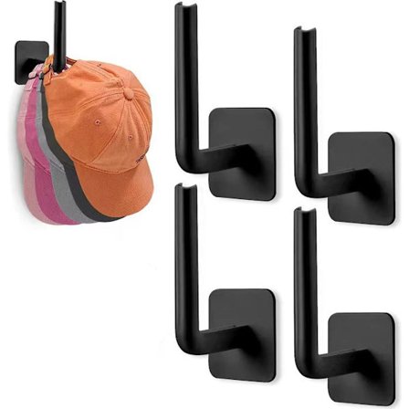 Seinäteline takille - 4 kpl - Seinäkoukku - Itsekiinnittyvä ripustuskoukku - Pyyhekoukut - Takin koukku