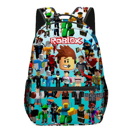 Roblox Spel Barn Ryggsäck Lunchväska Resväska Mini Present